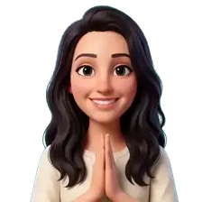 Animated sticker: namaste
